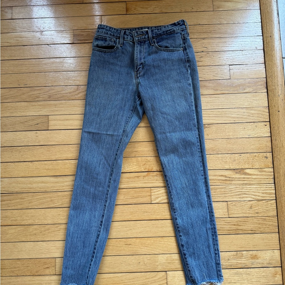 721 Levi's Women's Blue Jeans High Rise Skinny